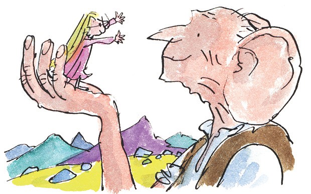 Image result for the bfg book illustrations